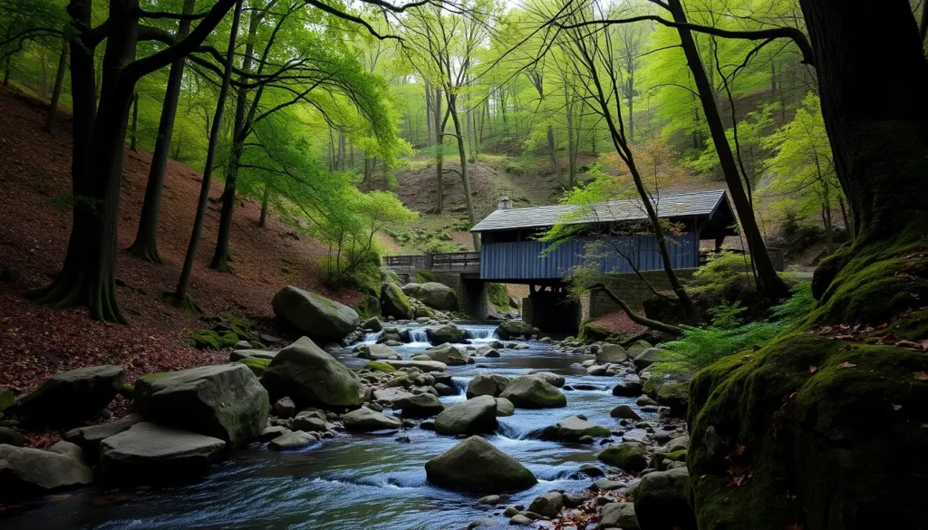 Wissahickon Valley Forbidden Drive & Devil's Pool - Wissahickon Valley trail Philadelphia Scenic Photography